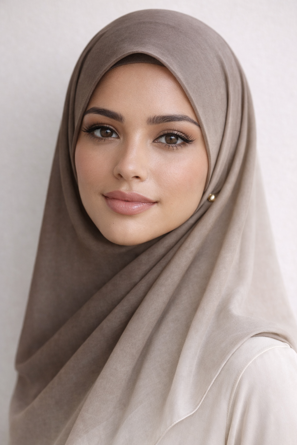 Brown Ombre Hijab