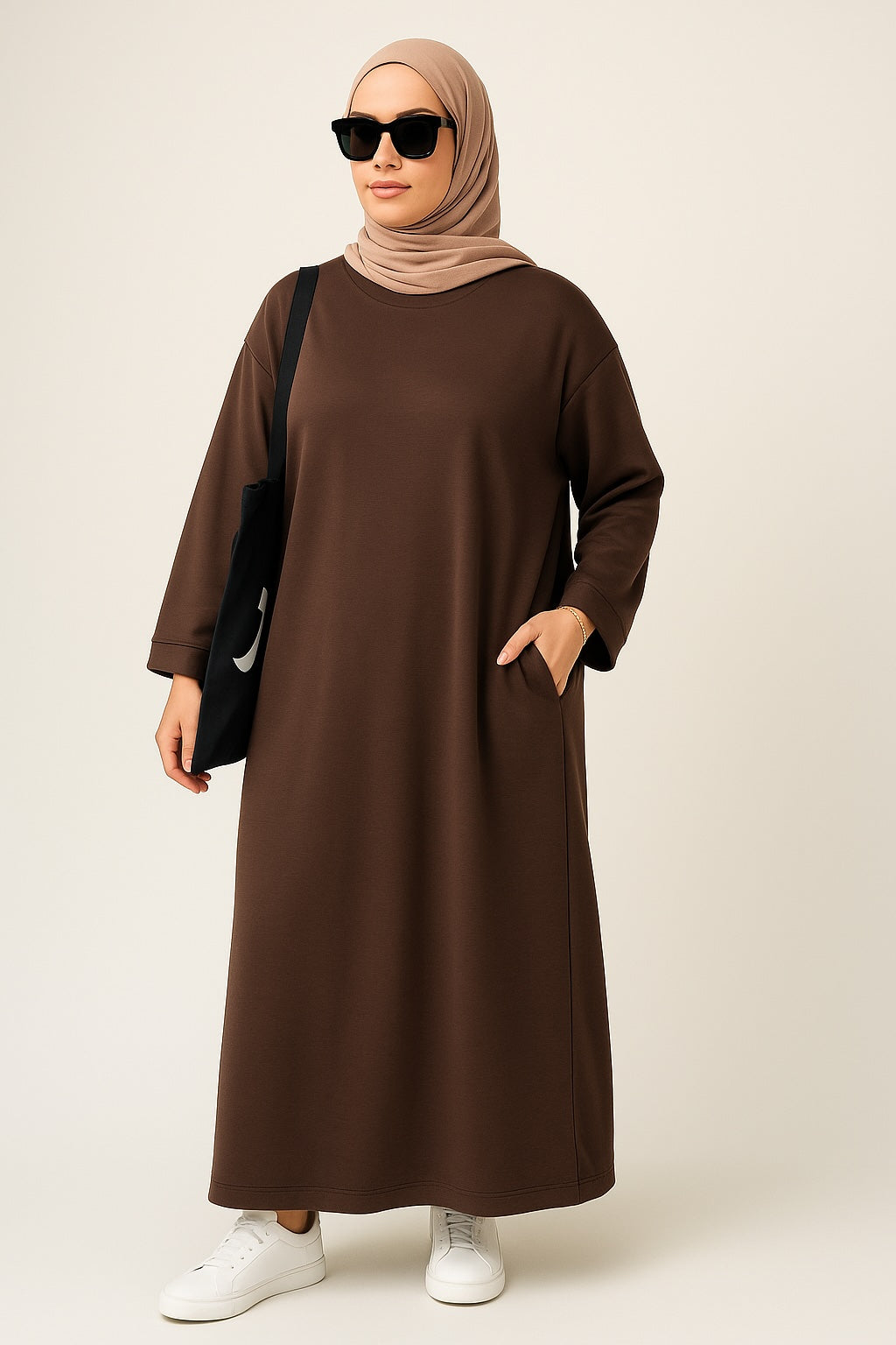 Maxi Sweatshirt Dress