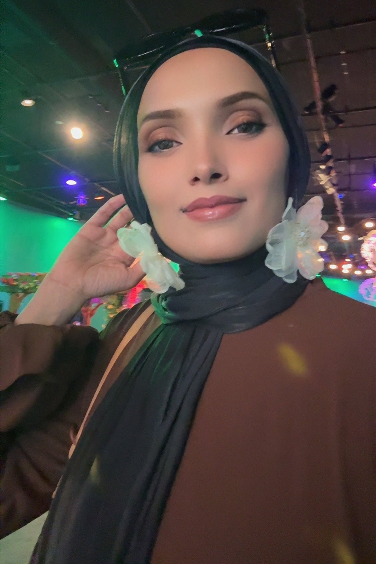 Luxury Party, wedding, nikah, celebration HIjab, silk, satin Hijab