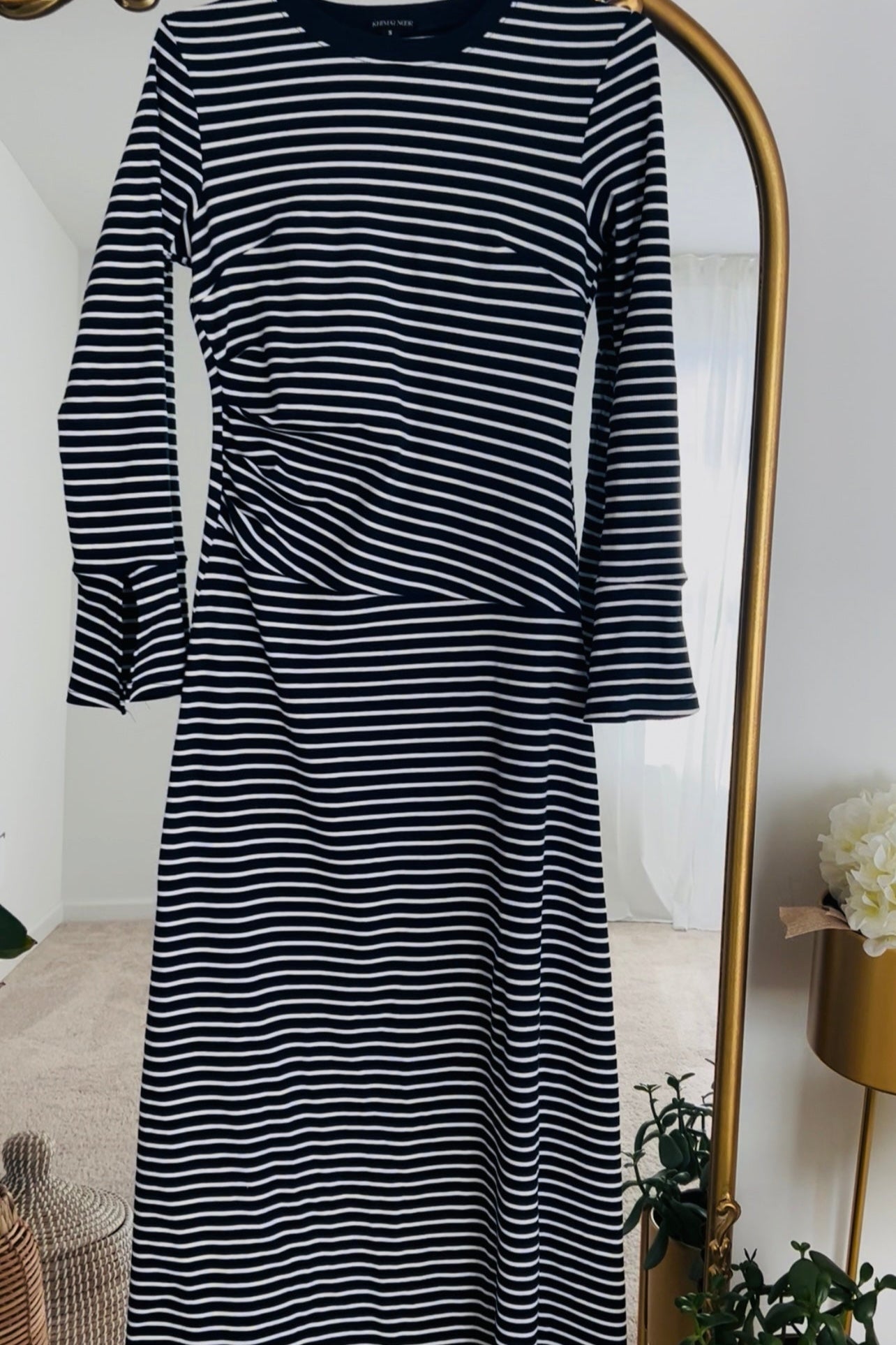 Striped Cotton Dress