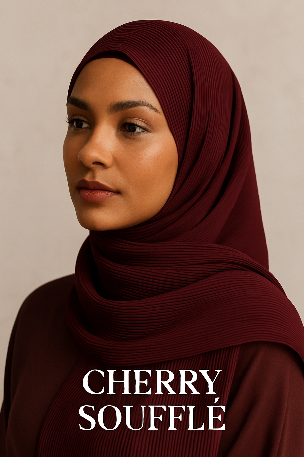 Pleat Hijab, Fine Pleat