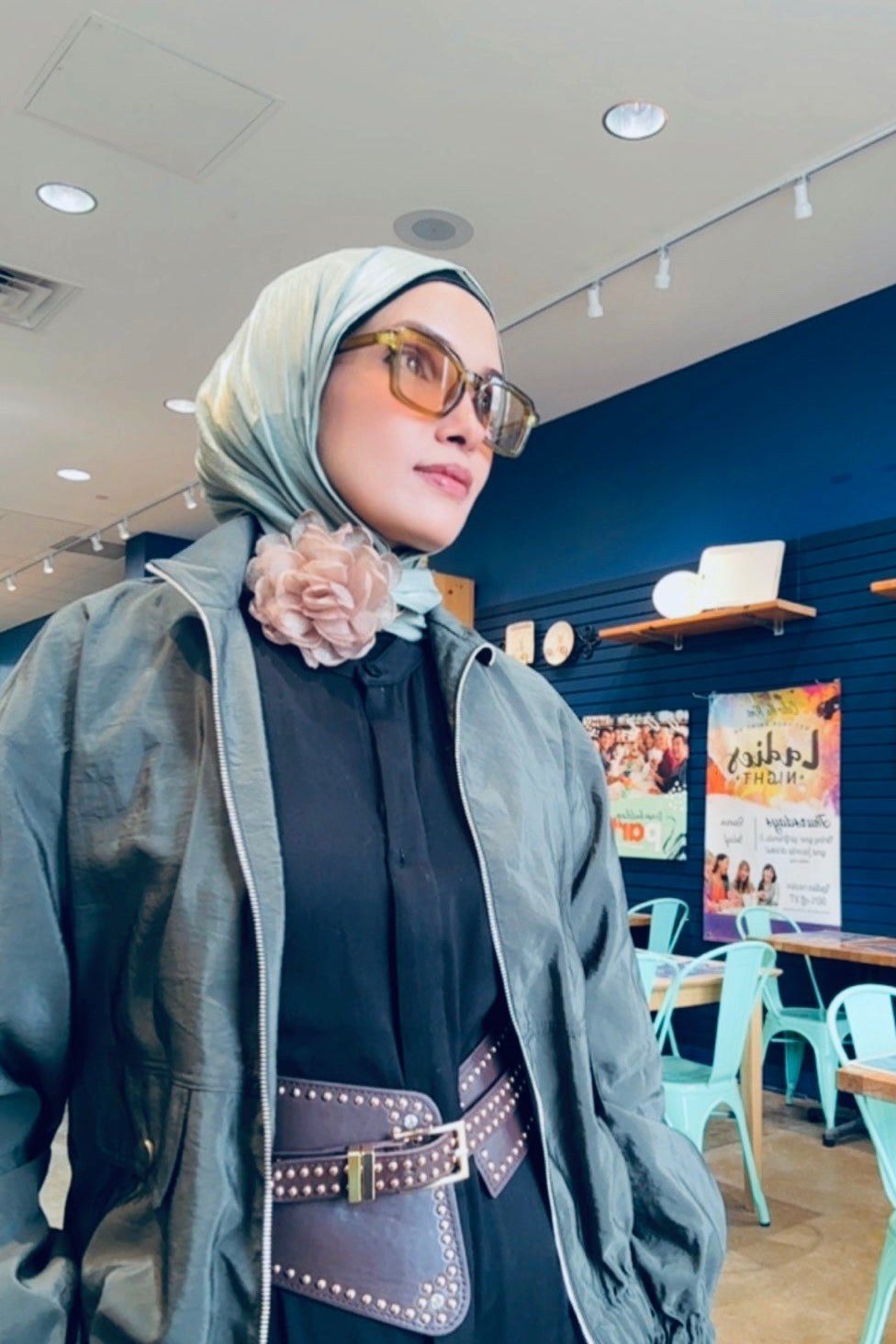 Luxury Party, wedding, nikah, celebration HIjab, silk, satin Hijab