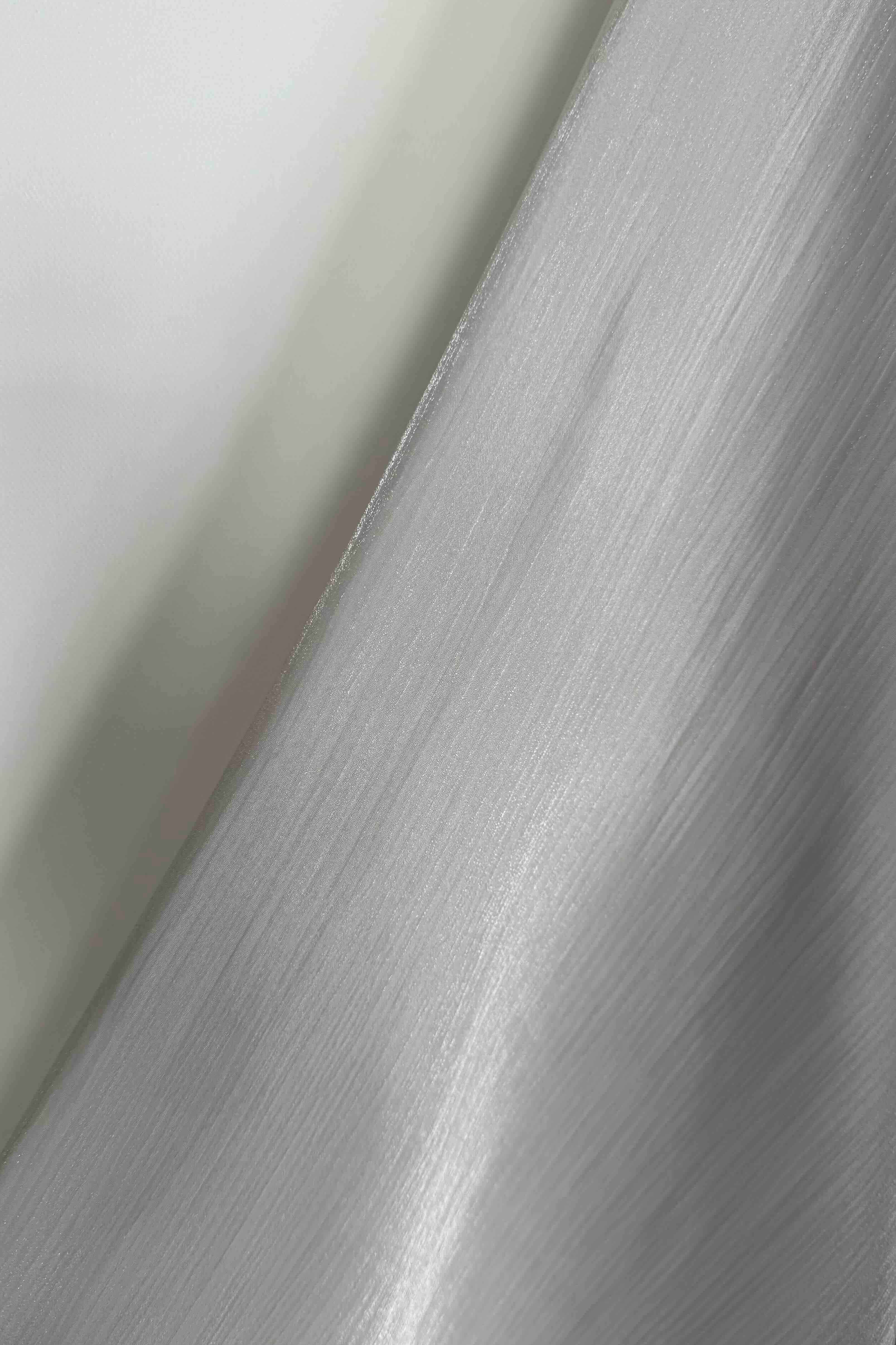 Grey silver hijab