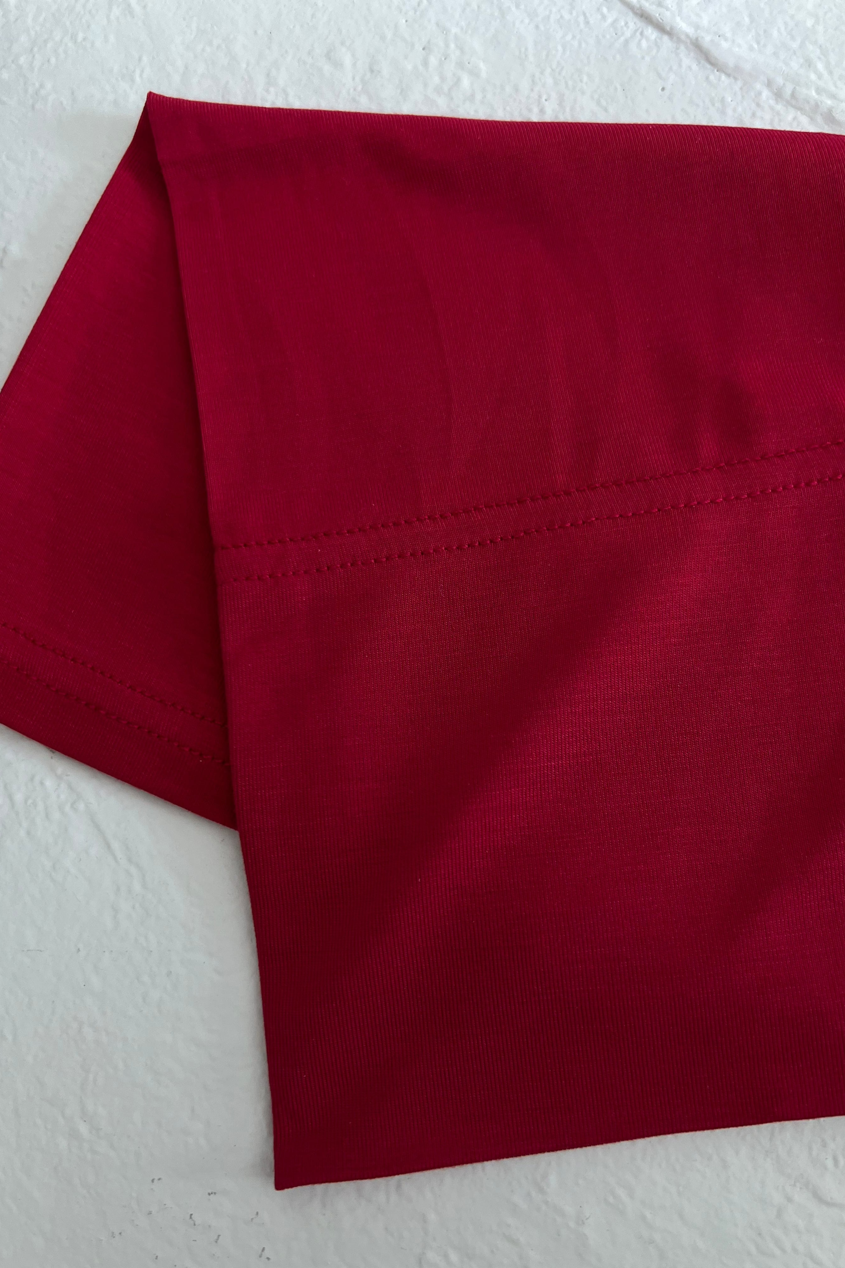 Bamboo Jersey Tube Undercap - Deep Red