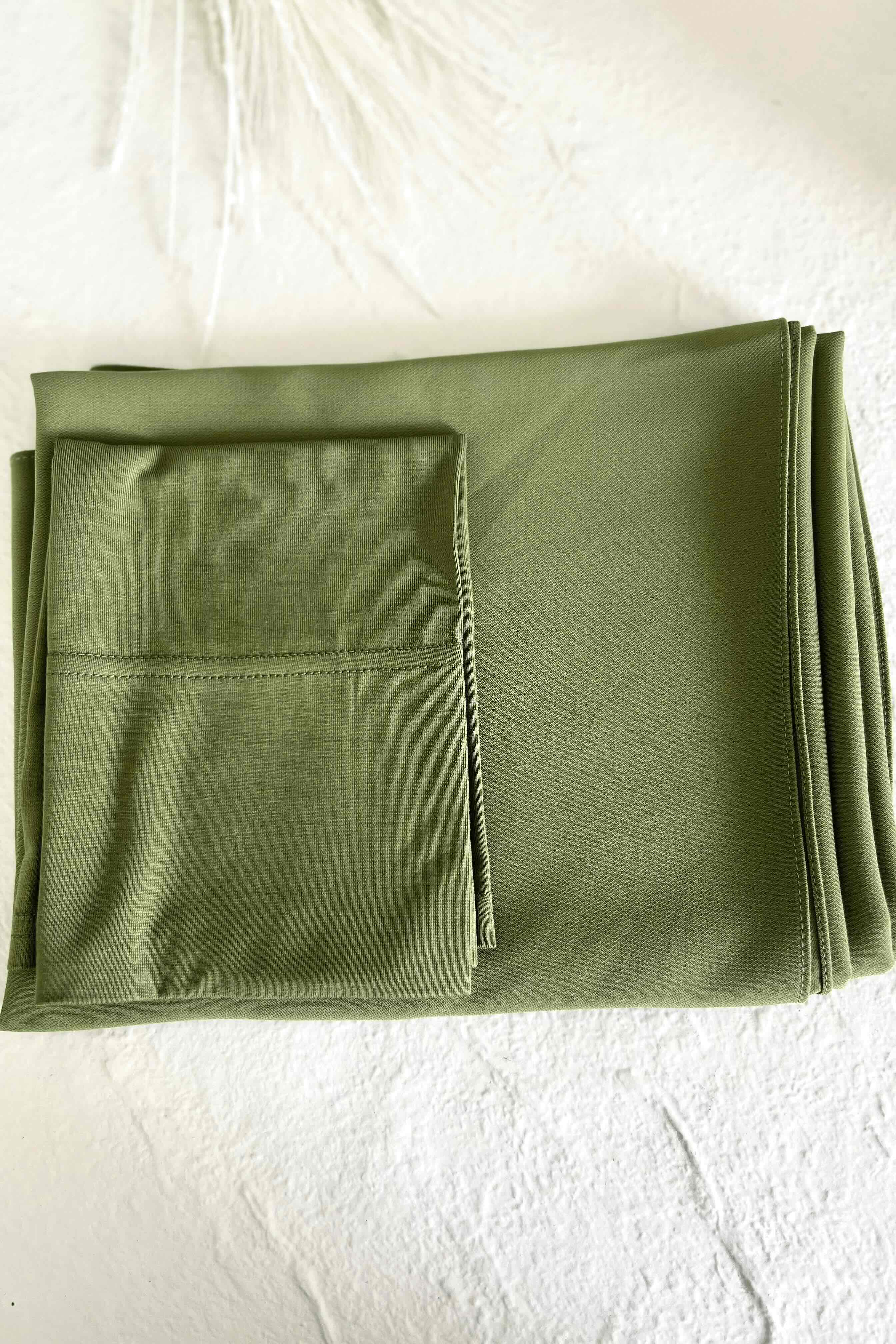 Bamboo Jersey Tube Undercap - Olive
