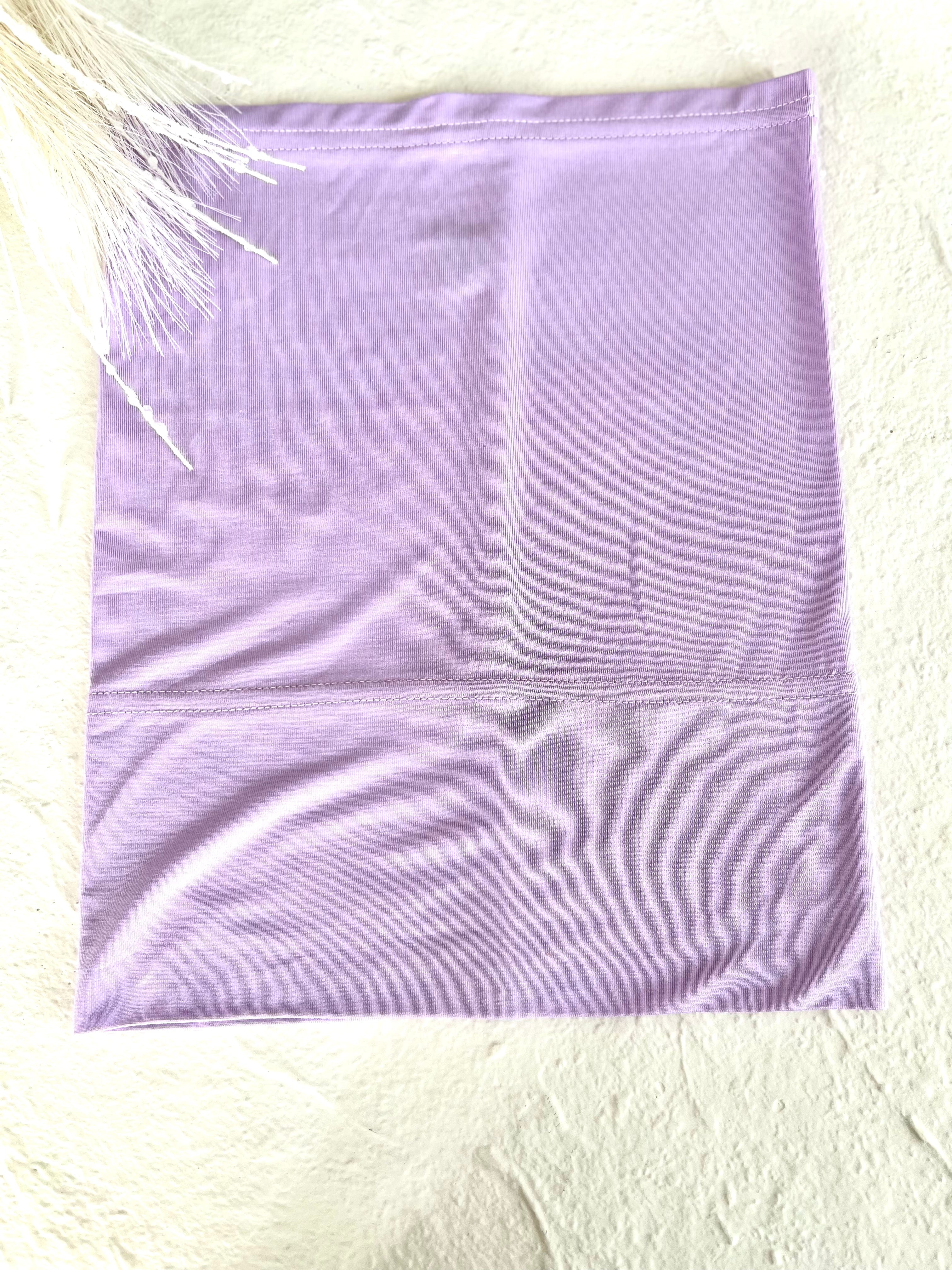 Bamboo Jersey Tube Undercap - Soft Lavender