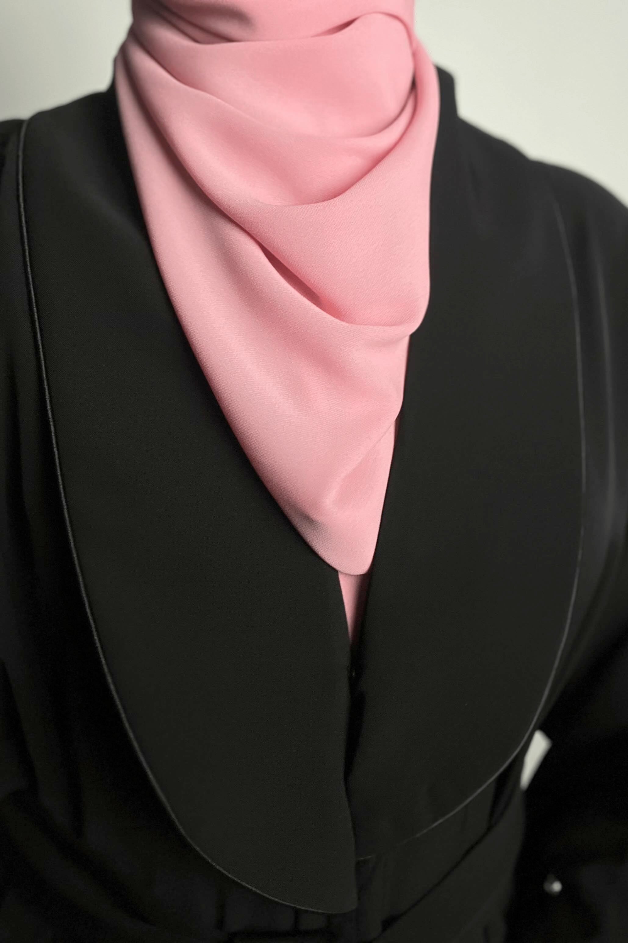 Black Rhinestones Embellished Abaya