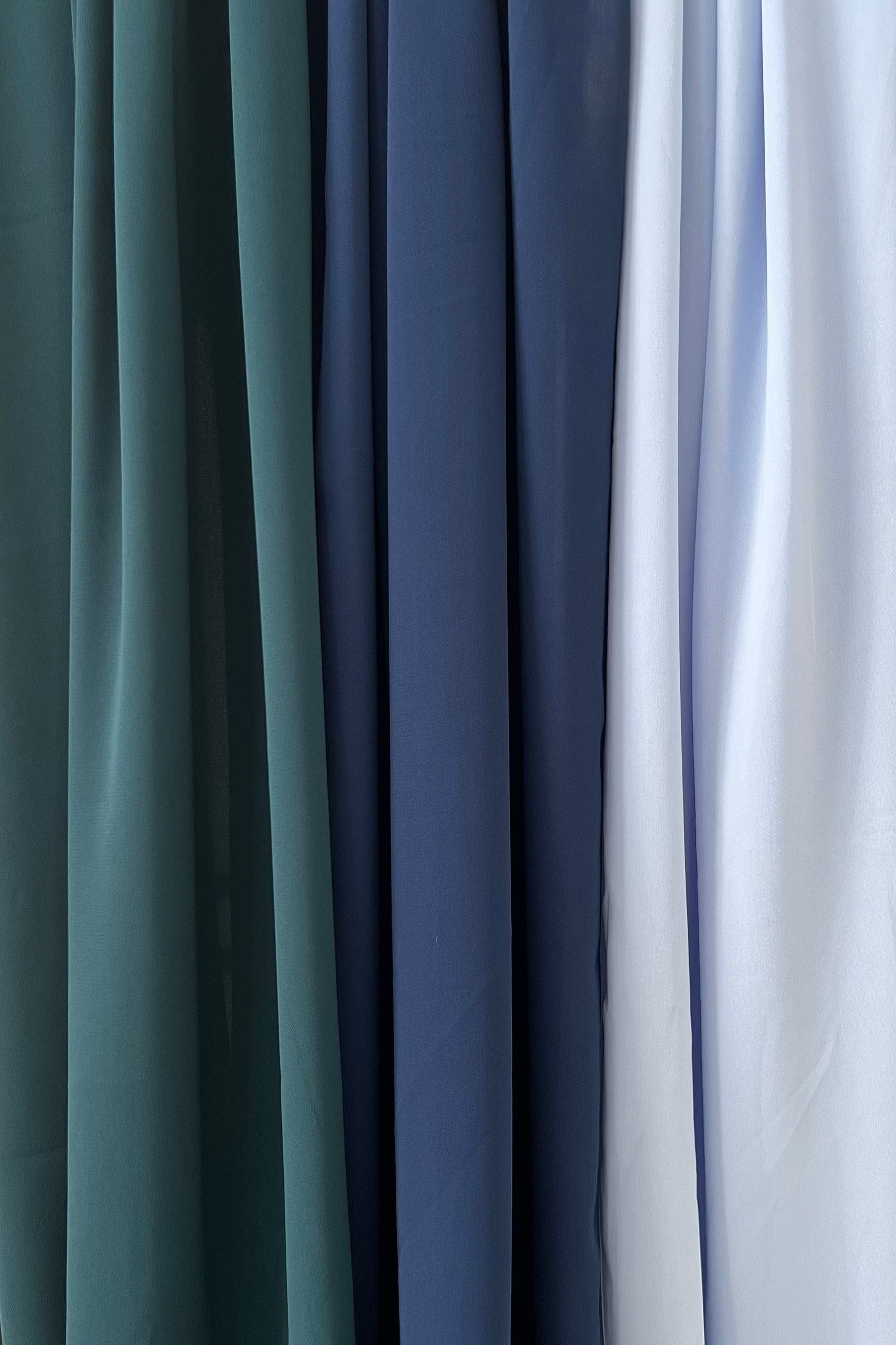 Blue Harmony - Teal, Navy Blue, Sky Blue