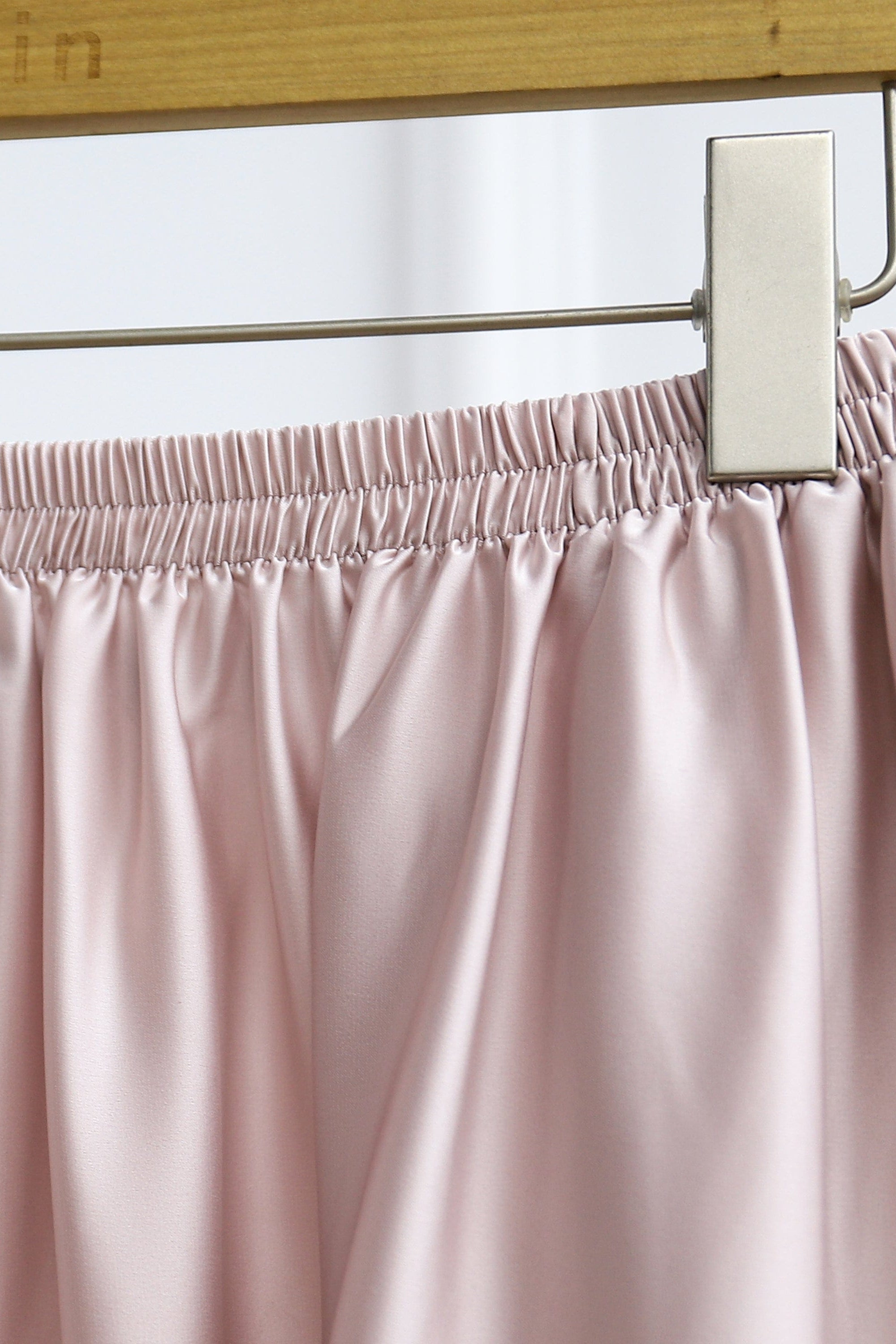 Matte Satin Ruffled Prayerwear - Petal