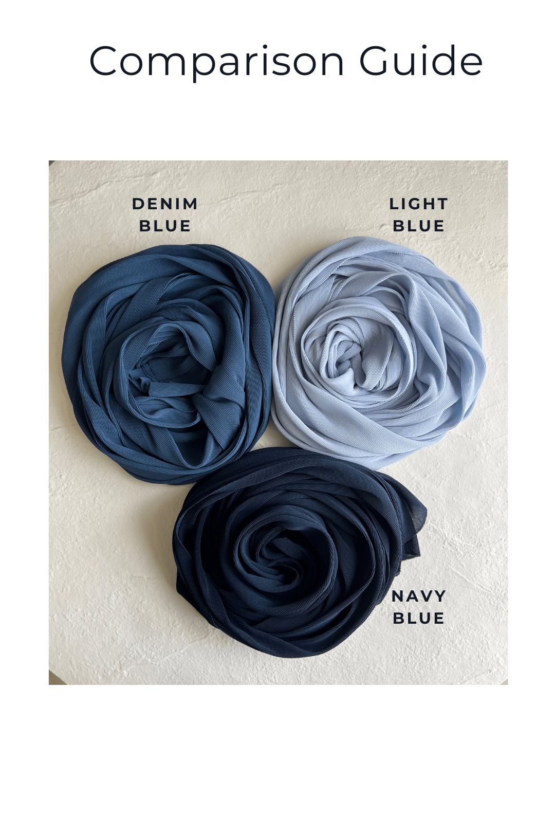 Pretty Pleats - Denim Blue