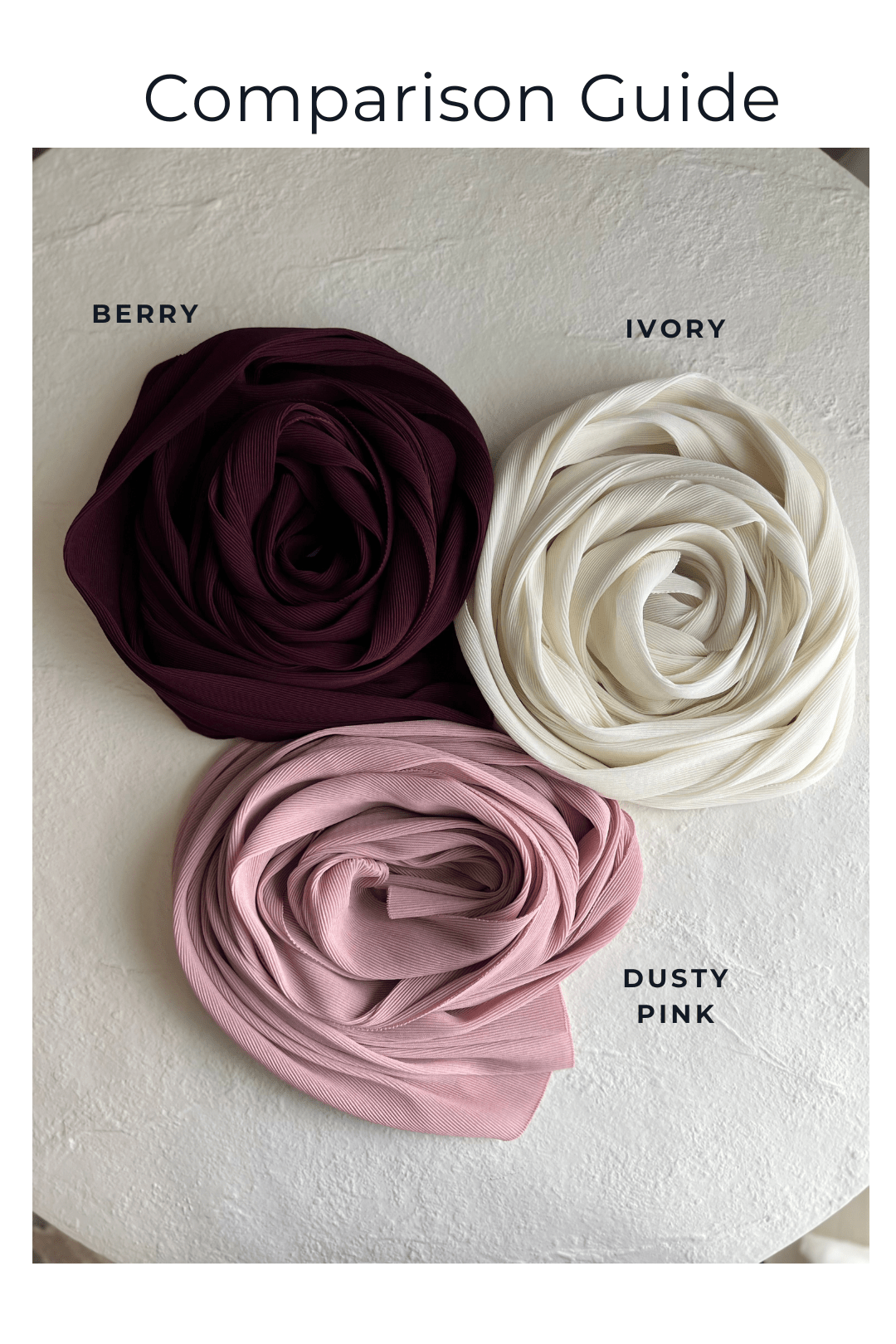 Pretty Pleats - Dusty Pink