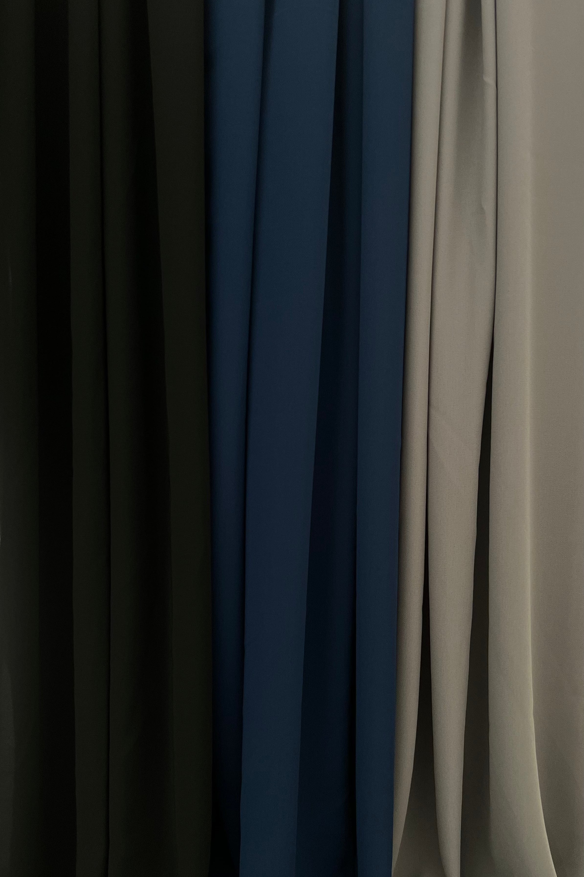 Sophisticated Hues - Black, Navy Blue, Dark Grey