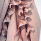 Matte Satin Ruffled Prayerwear - Petal