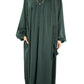 Luxe Abaya Hijab Set - Emerald Green