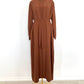 Essential 3 piece Abaya Set - Terracotta