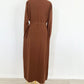 Essential 3 piece Abaya Set - Terracotta