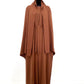 Essential 3 piece Abaya Set - Terracotta