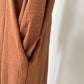 Essential 3 piece Abaya Set - Terracotta