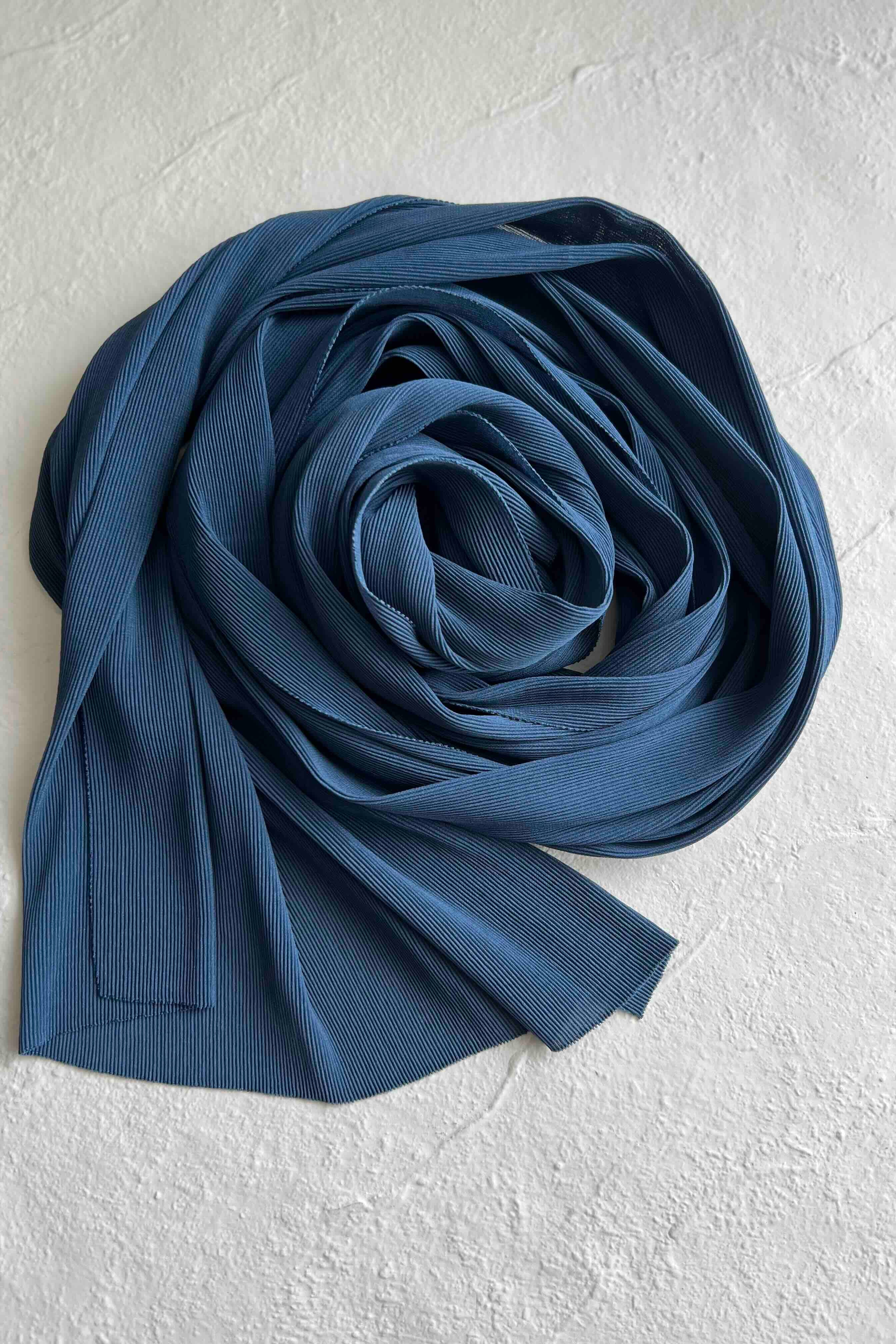 Pretty Pleats - Denim Blue