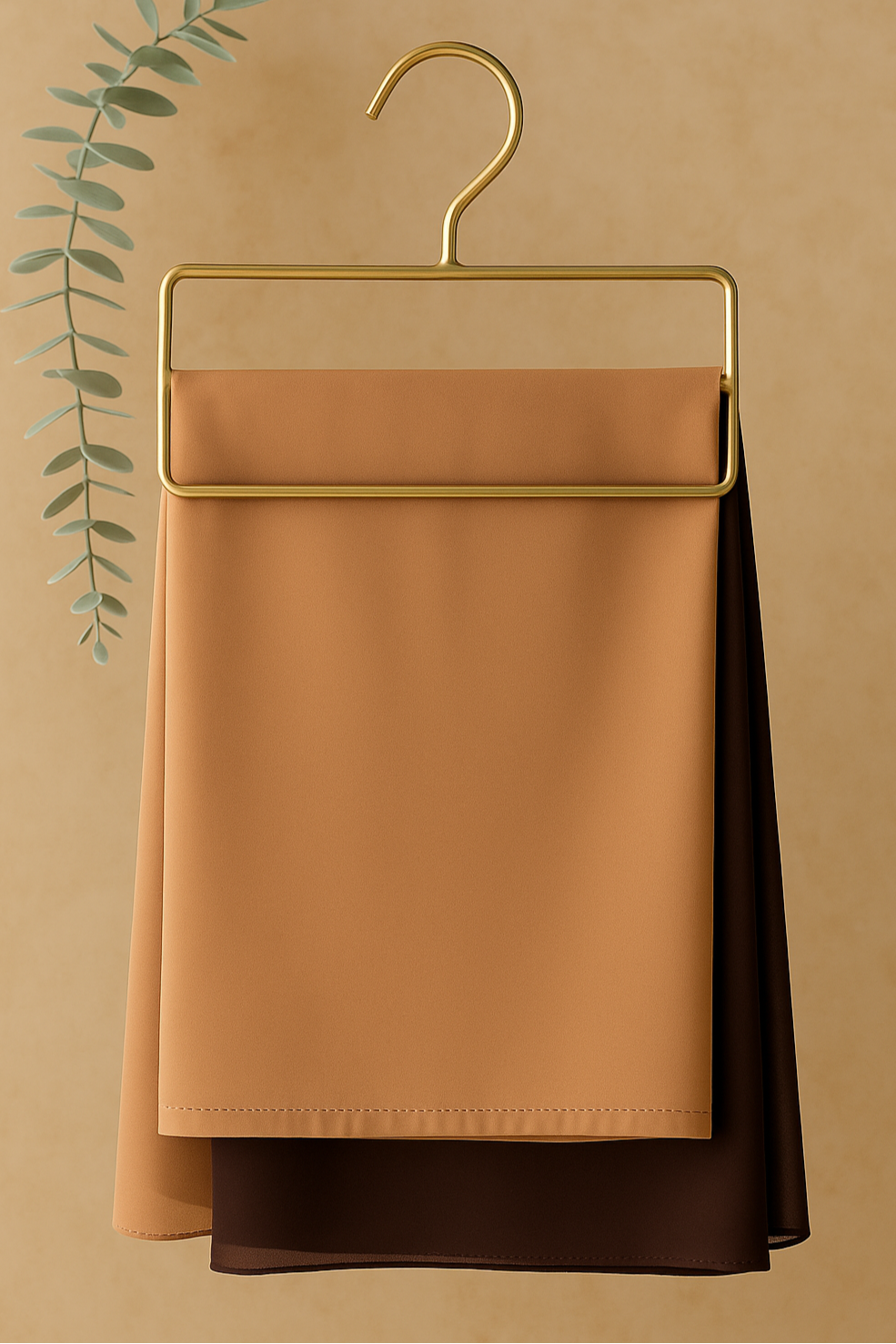 2-Tier Hijab Hanger - Gold