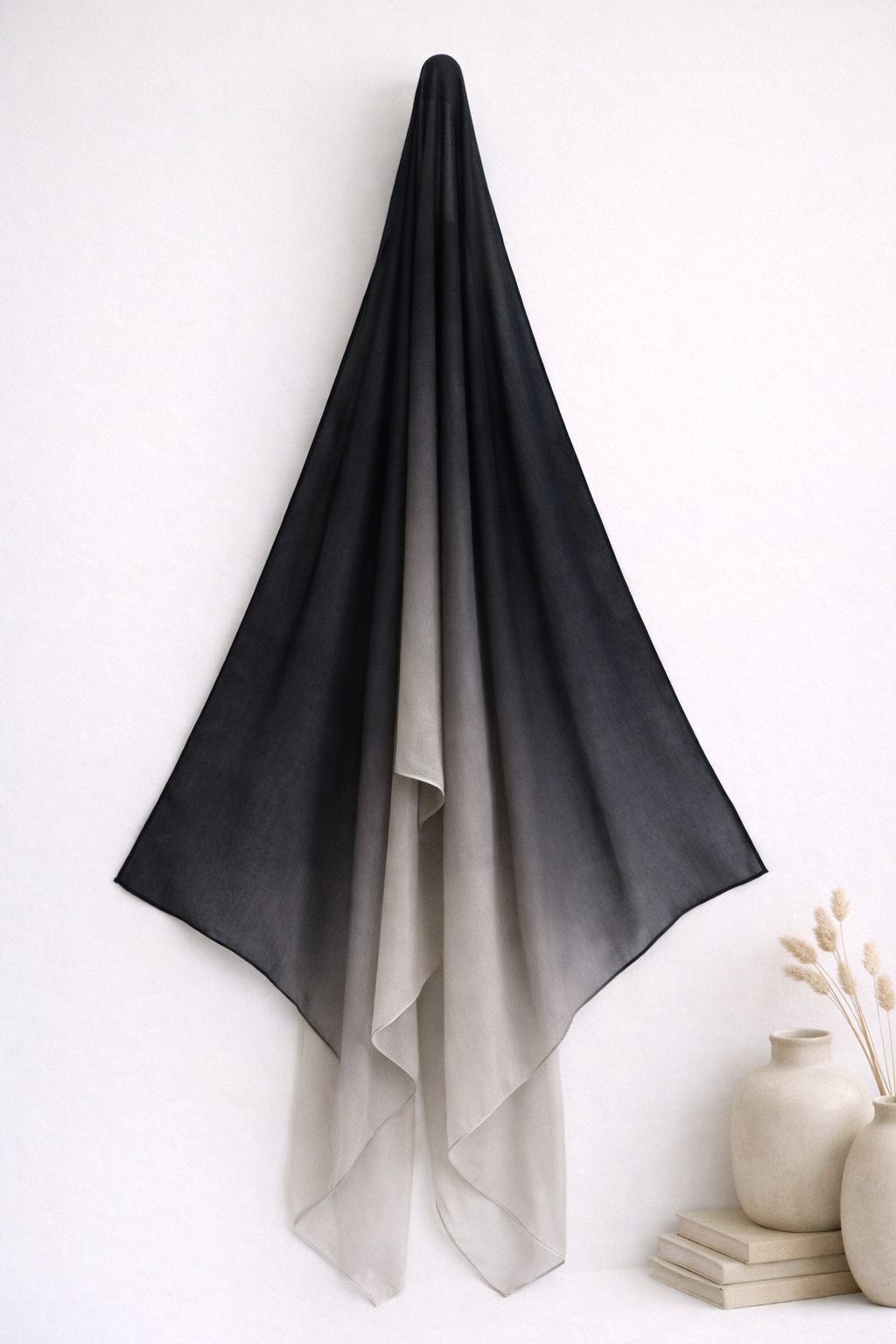 Ombre Modal Hijab - Midnight Fade