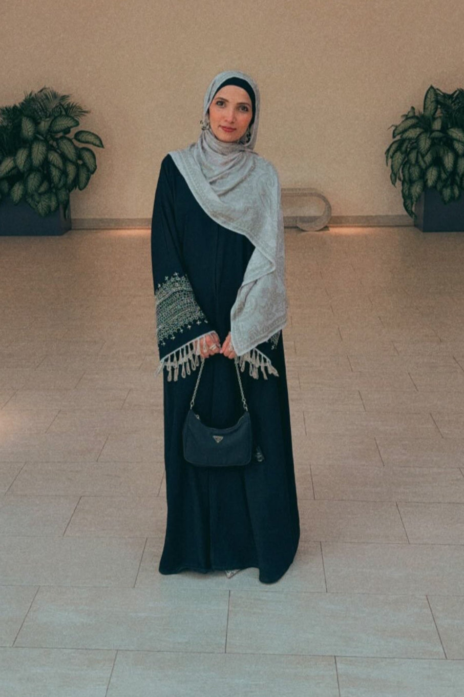 Printed Modal Hijab - Pashmina