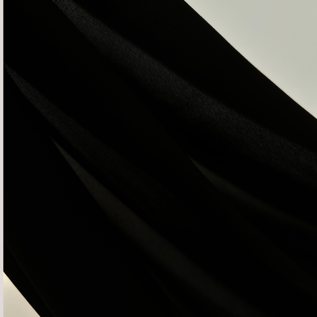 Luxe Chiffon - Black