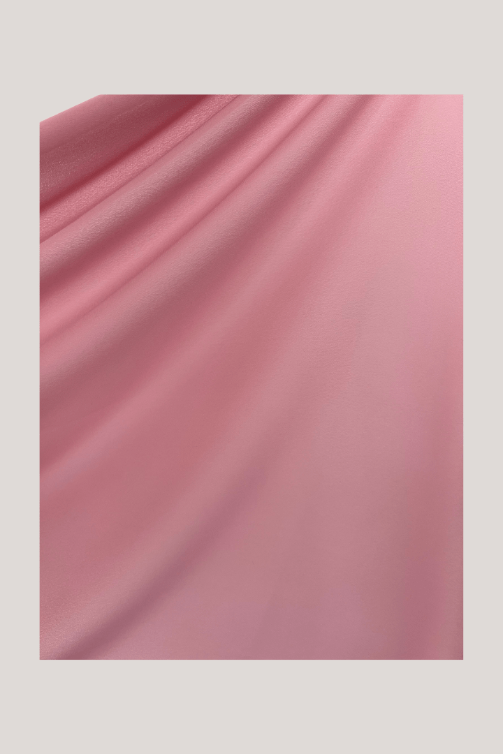 Luxe Chiffon Hijab - Dusty Pink