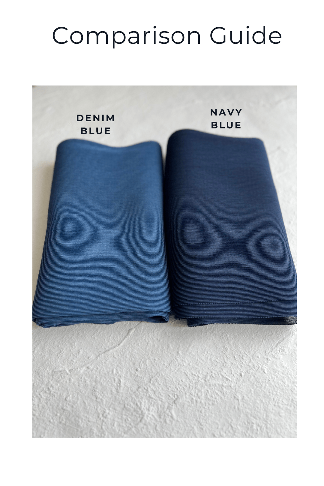 Pretty Pleats - Denim Blue