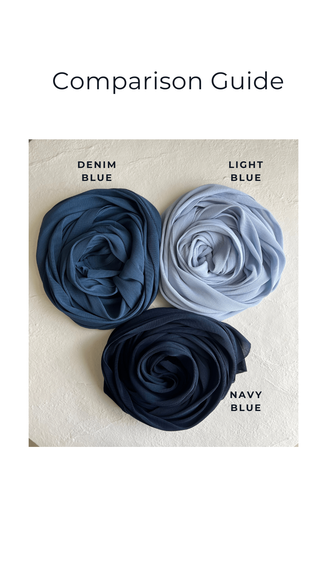 Pretty Pleats - Navy Blue